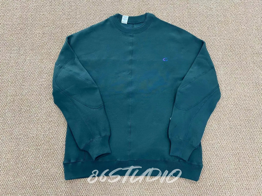 Long Sleeve Hoodie Sweatshirt Casual Comfortable Cotton round Neck Unisex Basic Style Daily Wear  Series No Brand