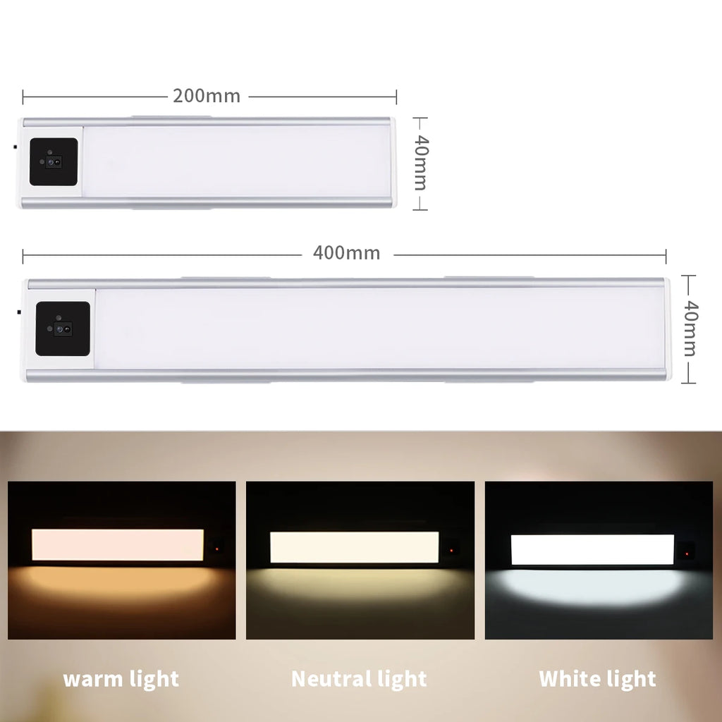USB Rechargeable Motion Sensor LED Bar