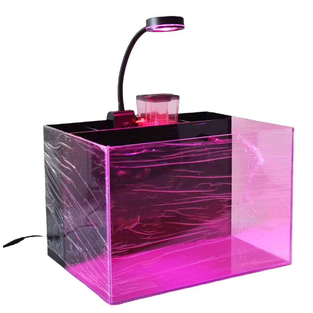 6x3W LED Aquarium Light Red Refugium LED For Algae Plant Growth 30-50cm Saltwater Freshwater Fish Plant Tank