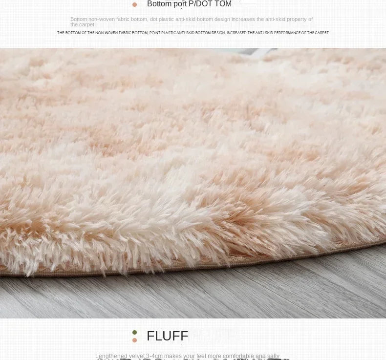 VIKAMA Simple Pink Girly Heart Plush Carpet Bedroom Bed Blanket Room Full Of Easy To Care Carpet Cute Princess Carpet Home Decor