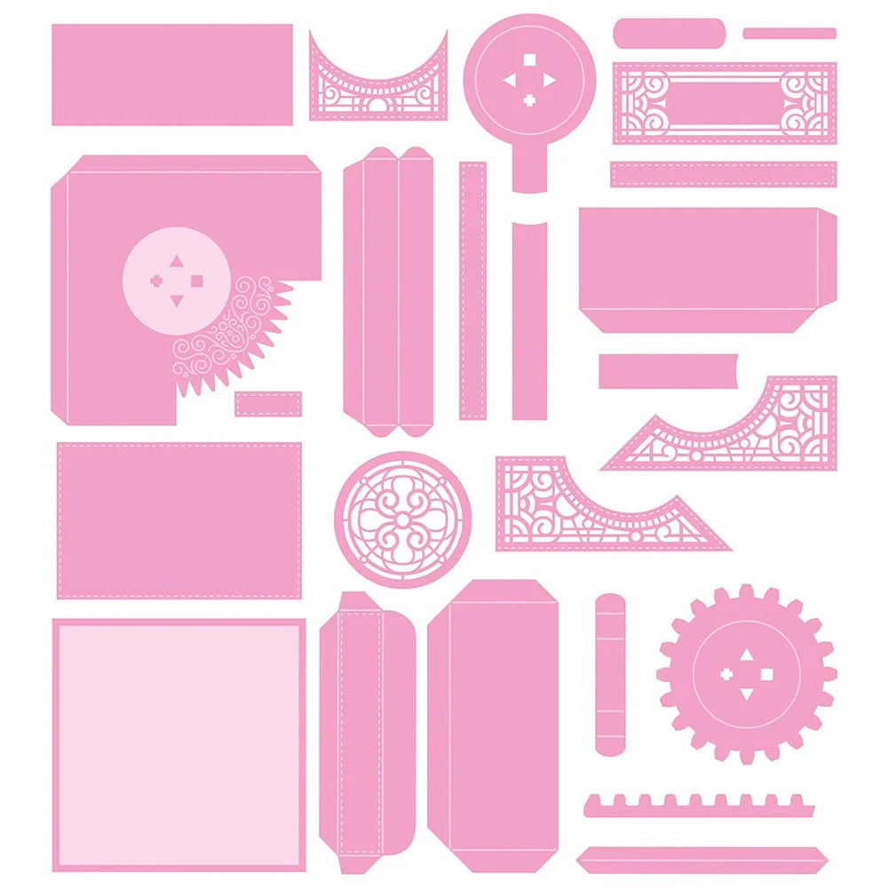 New Sail Away Boat Box Die Set Metal Cutting Dies DIY Scrapbooking Album Embossing Petal Perfection Gift Cuts Crafts Decoration