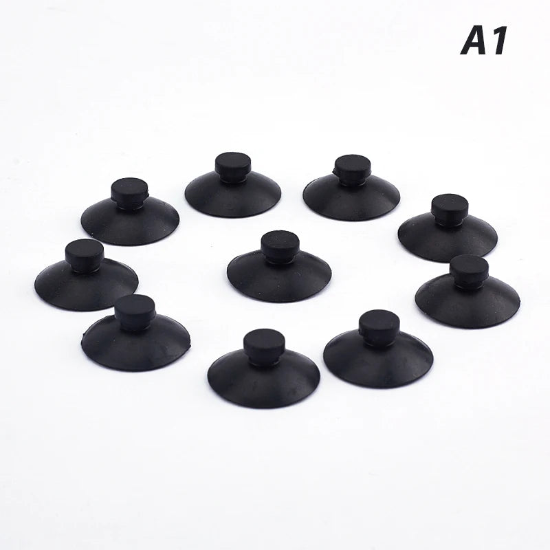 10Pcs Rubber Suction Cups For Aquarium Submersible Pump Fountain Pump  Fish Tank Filter Pump Holder Sucker Replacement Supplies
