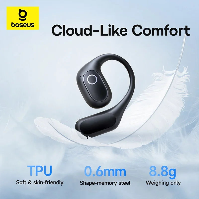 Baseus Eli 2i Fit Open-Ear Earphones True Wireless Bluetooth 6.0