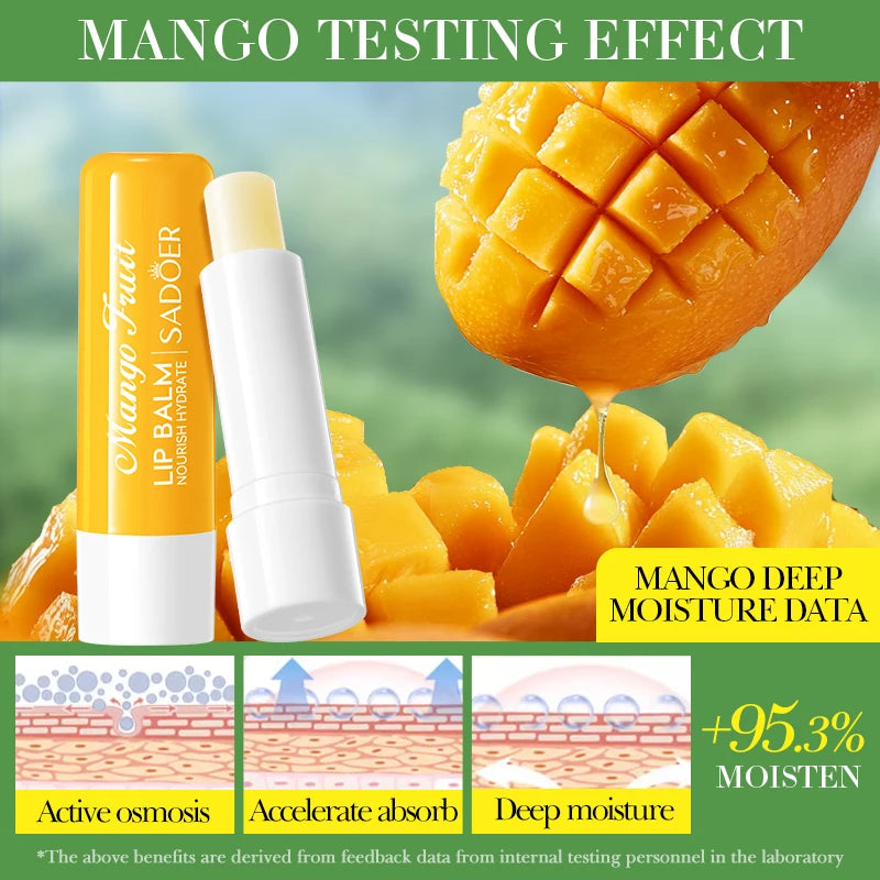 SADOER Moisturizing Lipstick Plump Lips Nourishing Hydrating Anti Wrinkles Lip Balm Lips Plumper Beauty Skin Care