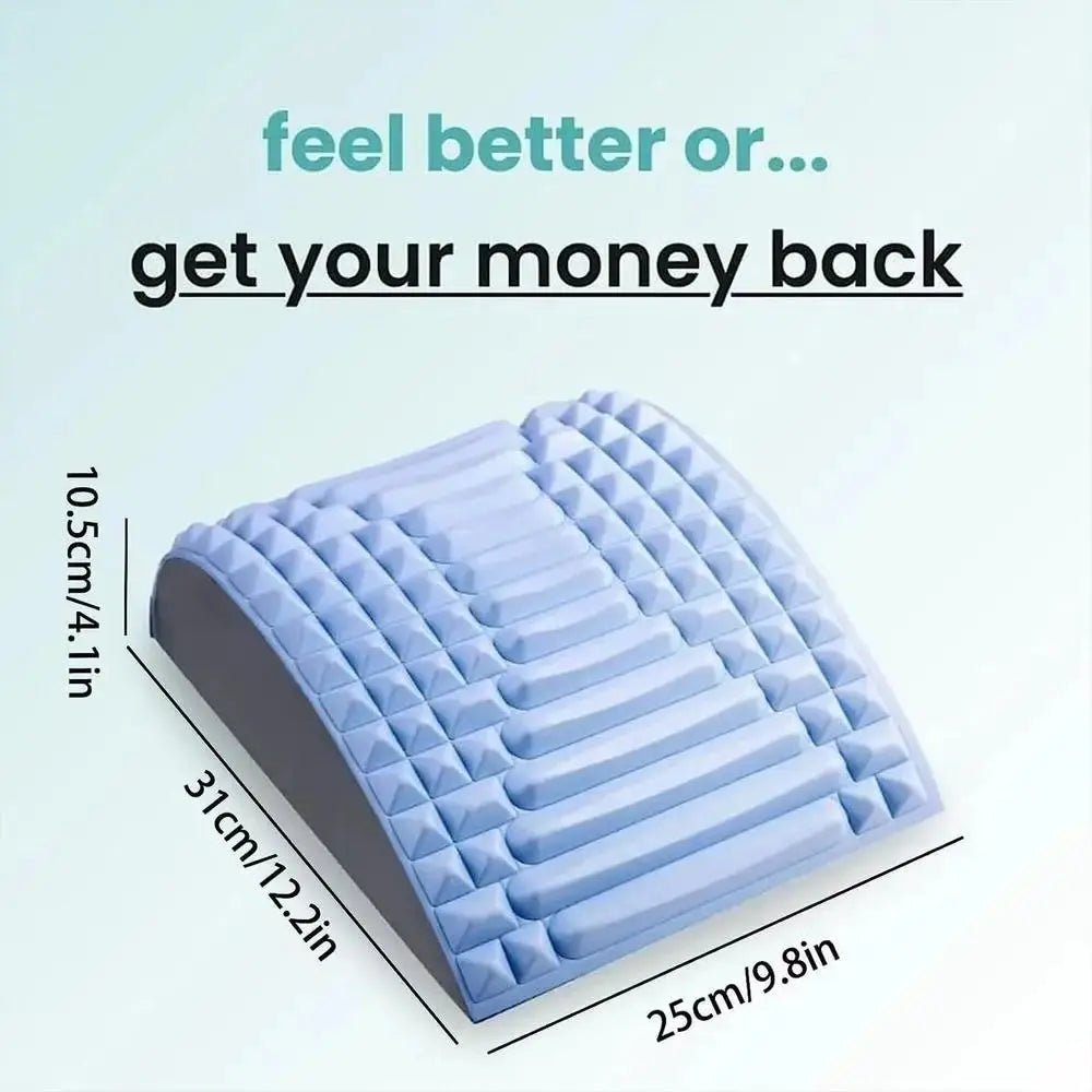 Device TPE Lumbar Back Massager EVA Neck Stretch Spine
