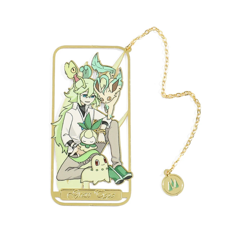 Cute Anime Pet Genie Book Mark Girl Fan Collection Metal Bookmarks Gift for Book Lover, Girl Book Accessories Reading Marker
