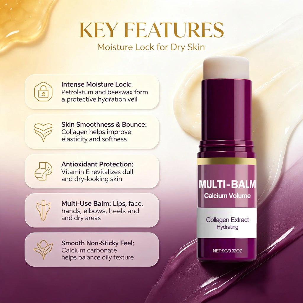 Multi Balm Calcium Volume Firming Skin Hydrating Nourishing Smoothing
