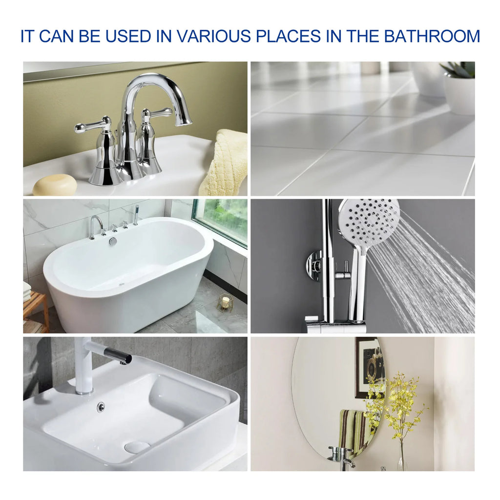 Bathroom Descaling Spray Powerful Remove Stubborn Stains Shower Head Rust Removal Bathtubs Dirt Cleaning Toilet Cleaner Spray