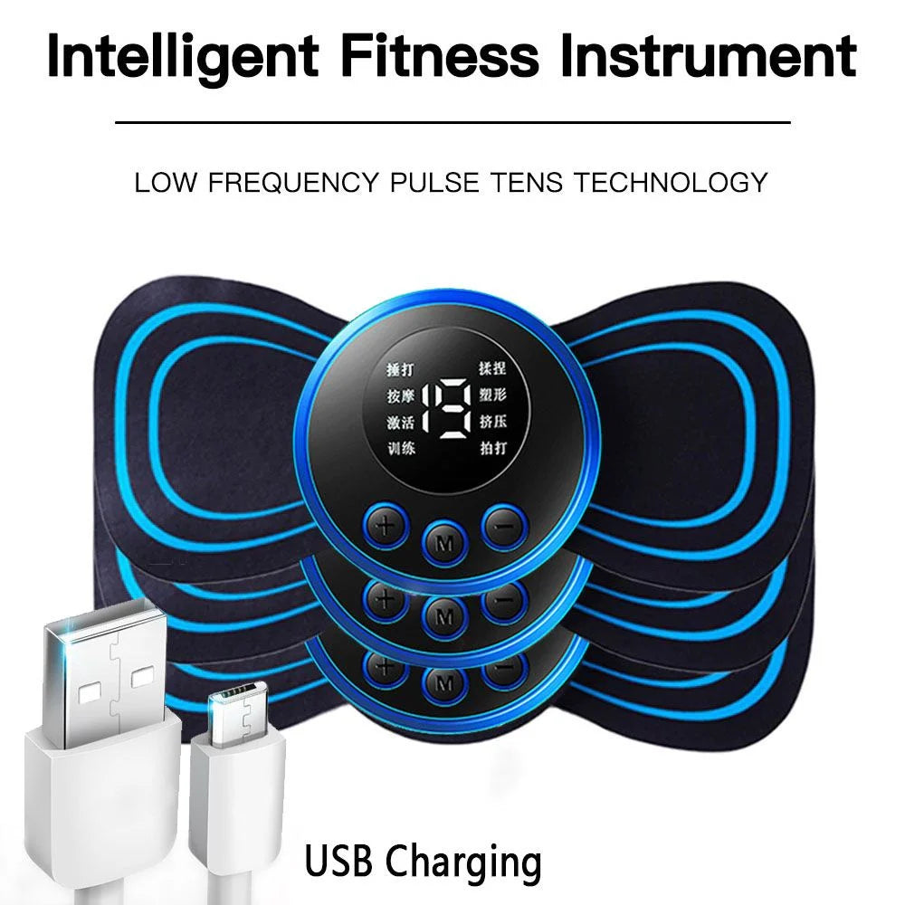 8 Modes 19 Gears Electric Pulse Neck Massager Cervical