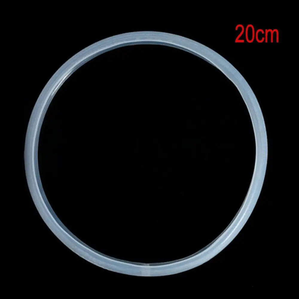 20-32cm Pressure Cooker Seal Ring Rubber Replacement Silicone Clear Gasket Kitchen Tool Heat Resistant