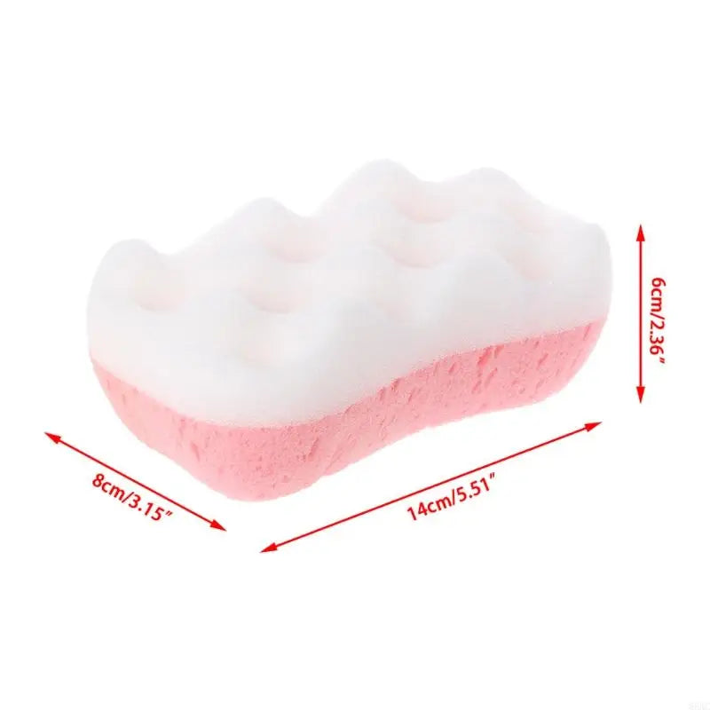 85AC Skin Care Bath Sponge Comfortale Body Scrubber Shower Massage Bathing Brush
