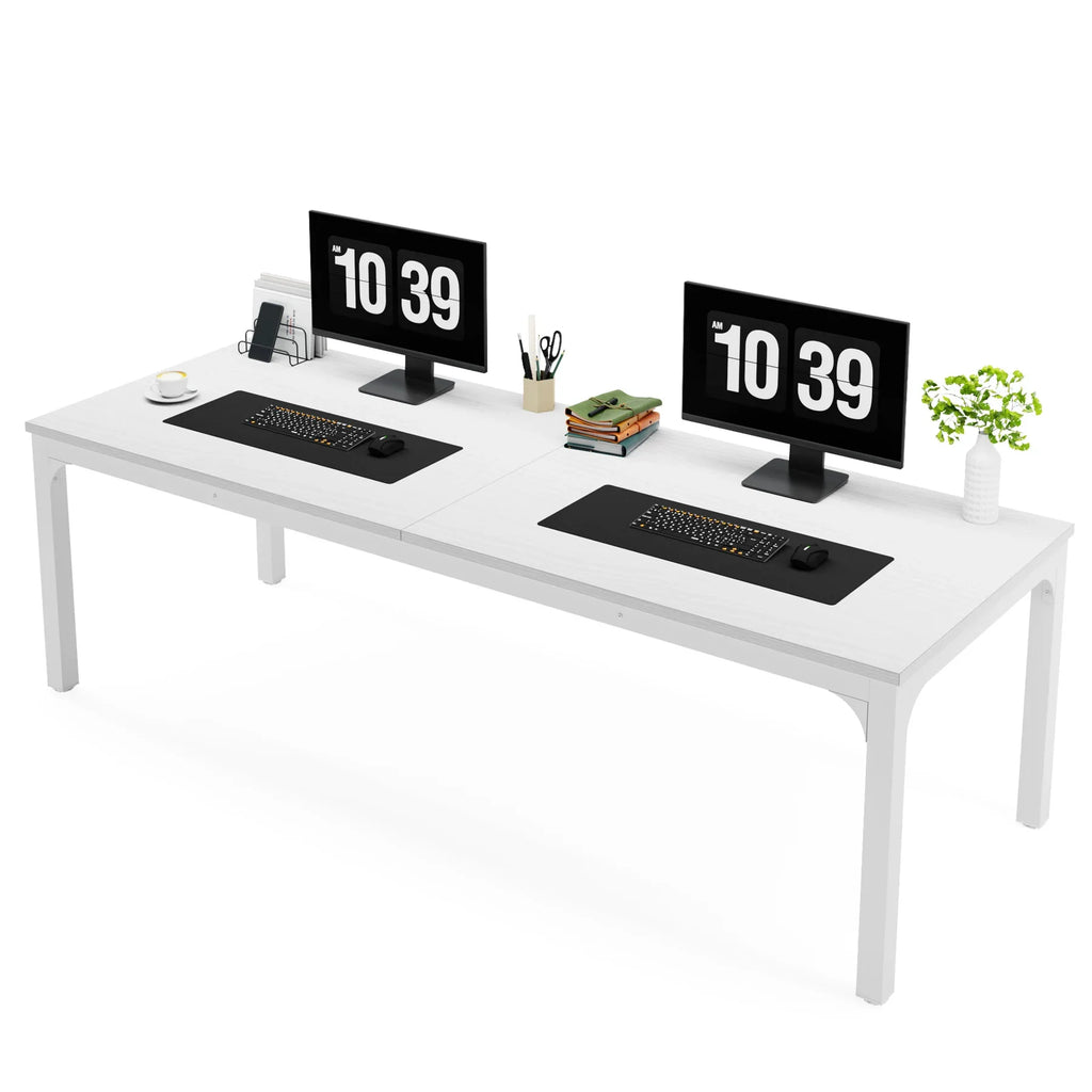 Tribesigns 78.7 Inches Extra Long Computer Desk 2 Person Desk