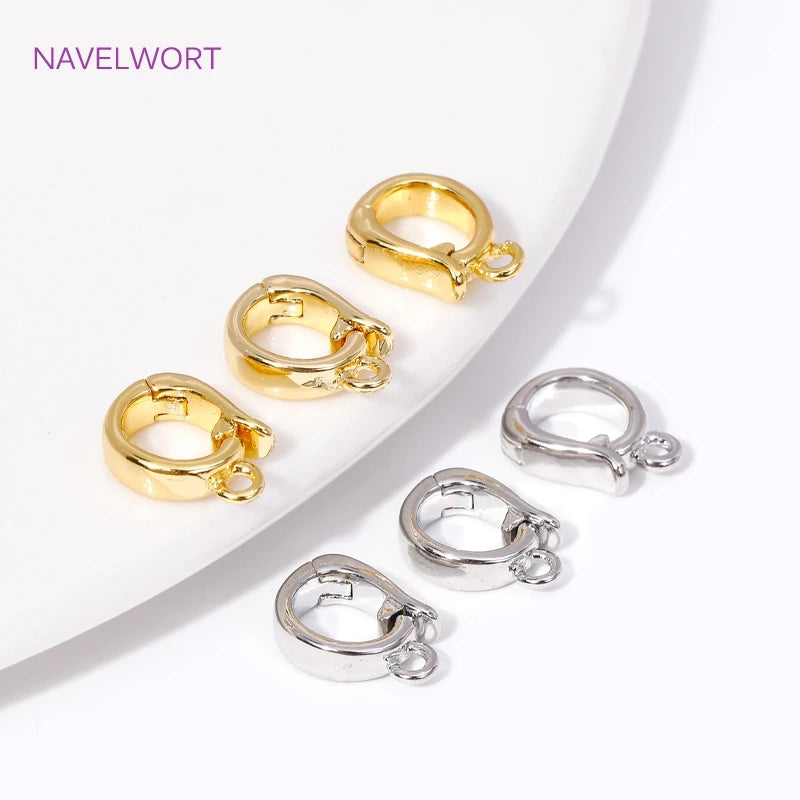 18K Gold Plated Hinged Necklace Enhancer