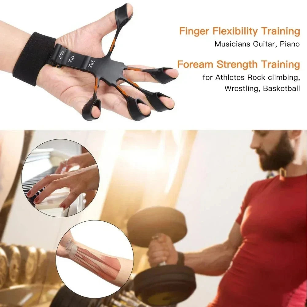 5-60kg Adjustable Heavy Hand Gripper Fitness Hand Exerciser Grip