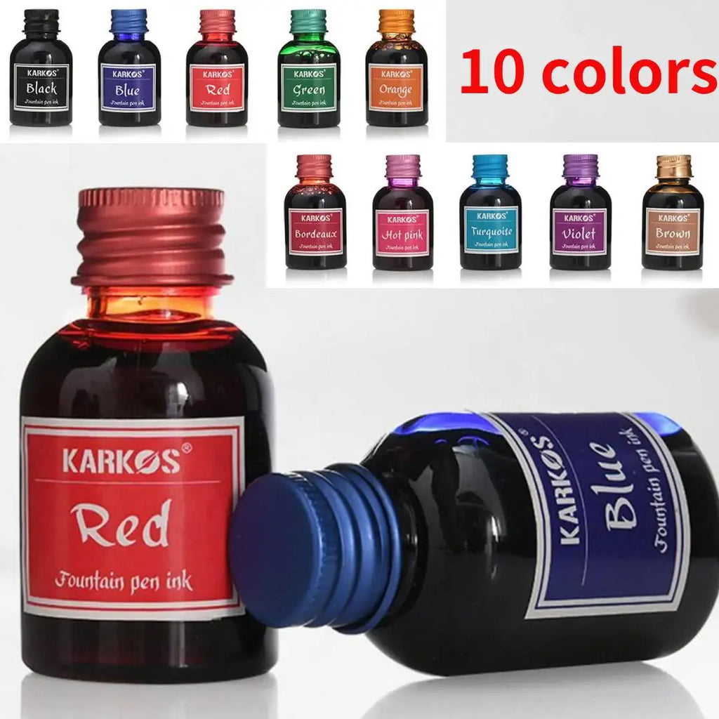 Pure Colorful Fountain Pen Ink Universal Refill Ink Stationery