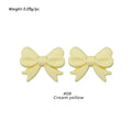 Kivoct 10pcs Crown Bowknot Silicon Beads Bow Tie Beads