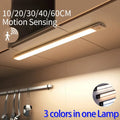Sensor Light LED Wardrobe LED Light Decoration PIR Wireless Portable Light Hallway Charging USB Night Interior Lighting Lights
