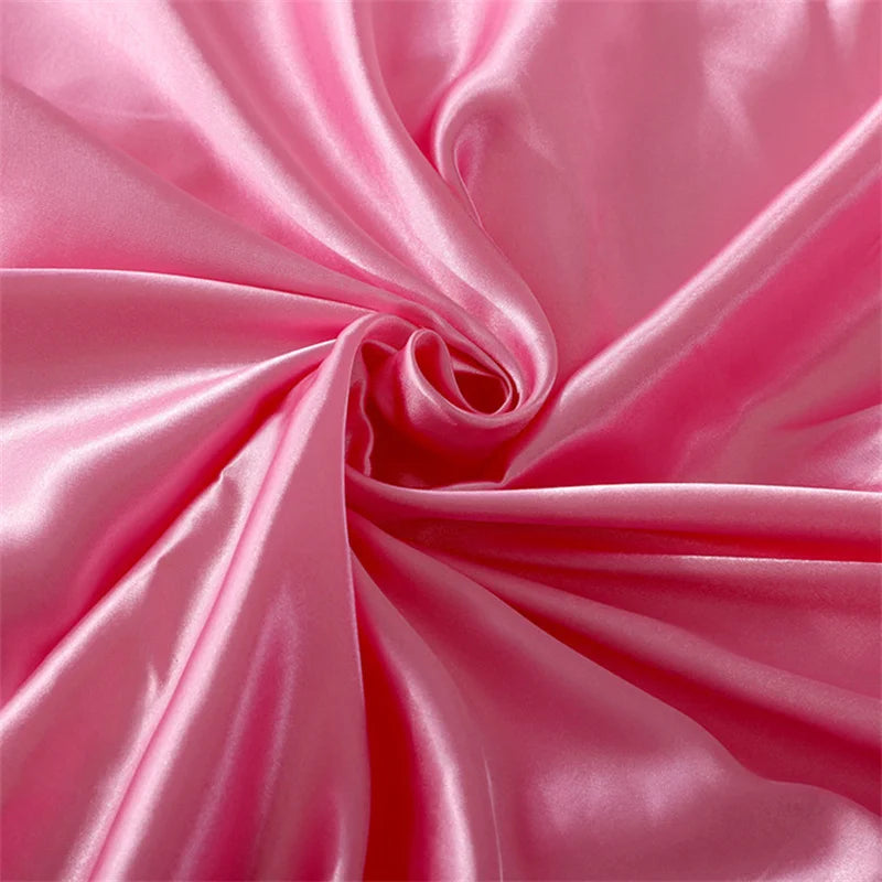 2PCS Pillowcase 100% Silk Pillow Cover Silky Satin Hair Beauty Pillow case Comfortable Pillow Case Home Decor wholesale 51*76CM