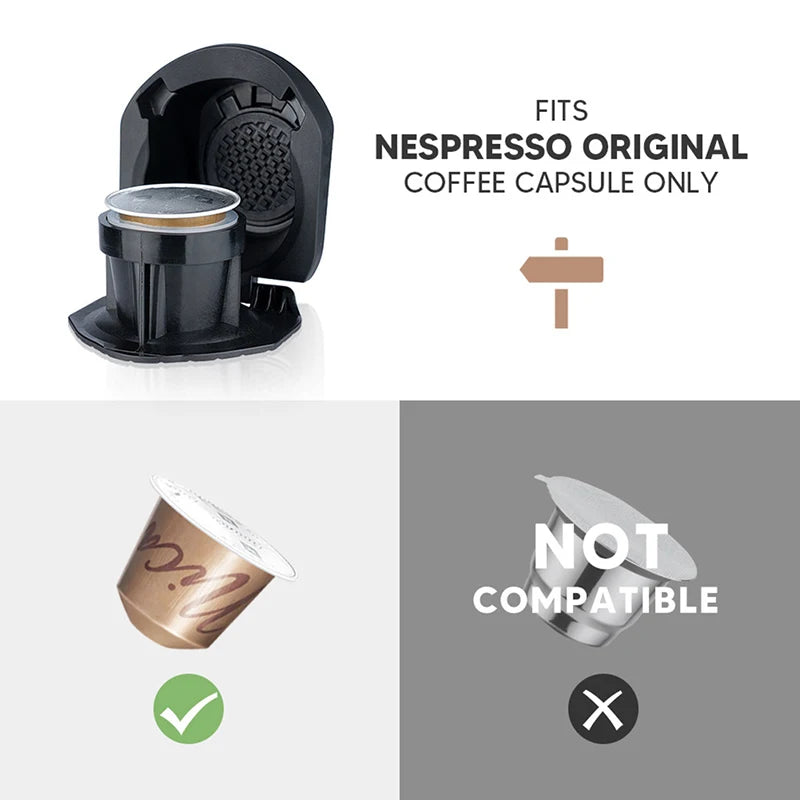 Reusable Coffee Capsule Adapter - For Dolce Gusto Genio S Crema Pod