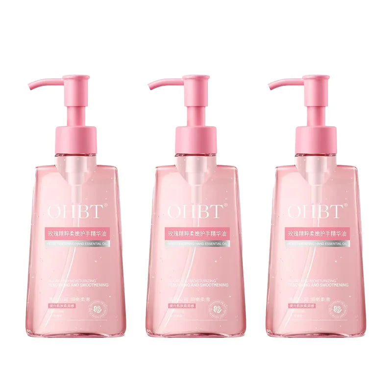 OHBT Moisturing Hand Care Oil, 150ml Rosehip Oil  Smooth Skin Care Essence, Whitening Nourish Hand Care Water