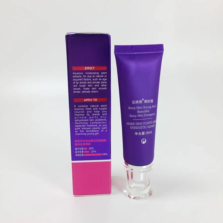 Women's Vaginal Lips Private Part Pink Underarm Intimate Whitening Dark Nipple Bleaching Skin Care Body Lightening Cream Bioaqua