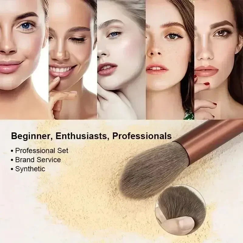 Makeup Brush Set Soft Fluffy Professiona Cosmetic Foundation