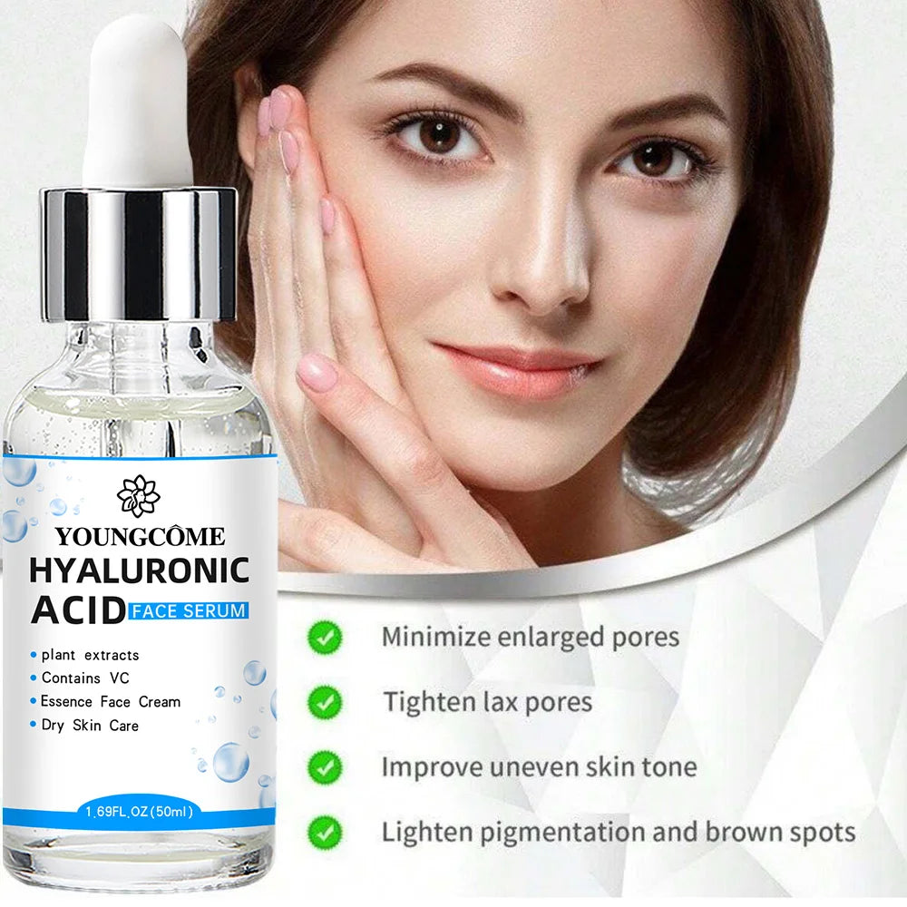 Hyaluronic Acid Facial Essence Deep Moisturizing Shrink Pores Tighten The Skin Facial Skin Essence Korean Skin Care Products