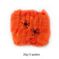 Halloween Decorations Artificial Spider Web Luminous Stretch