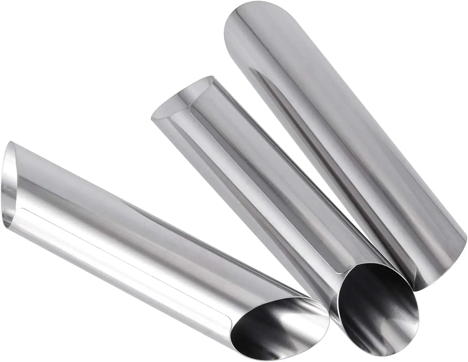 5/10Pcs Cream Horn Molds Stainless Steel Cone Tubular Shaped Mold Baking Cones Horn Pastry Roll Kitchen Cookie Dessert Tool
