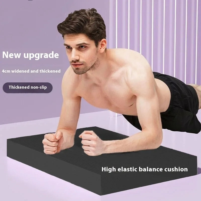 Non-Slip Foam Large Yoga Mat Pilates Equipment Accessories Home Gym Gymnastics Bodybuilding Mat Core Balance Strength Training