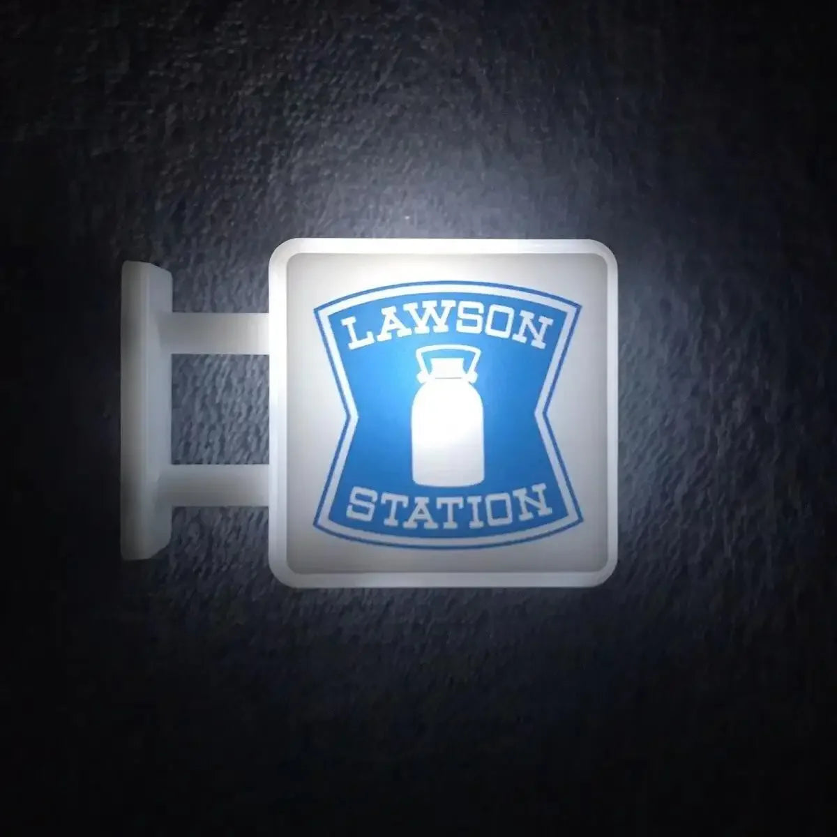 Fridge Magnet Convenience Store Night Light Glowing Signboard Miniature Room Decor Luxury Home Decor
