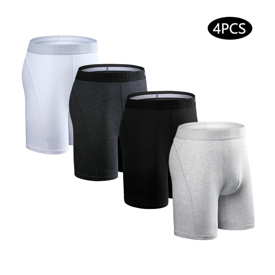 Long Boxers for Men Underwear Plus Size Men's Panties