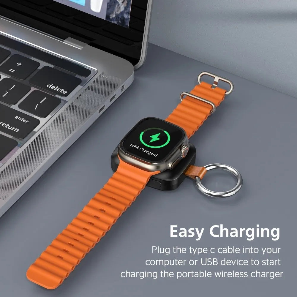 LED Indicator Wireless Charger Fast Charging Wireless Charging Power Bank Magnetic Watch Charging For Galaxy Watch 6 7 8