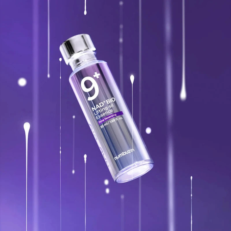 50ml No.9+ NMN Bio Lifting-Sil Essence Firming Reducing Wrinkles Enhance Elasticity Deep Skin Repair Skin Care Essence Korea Ski
