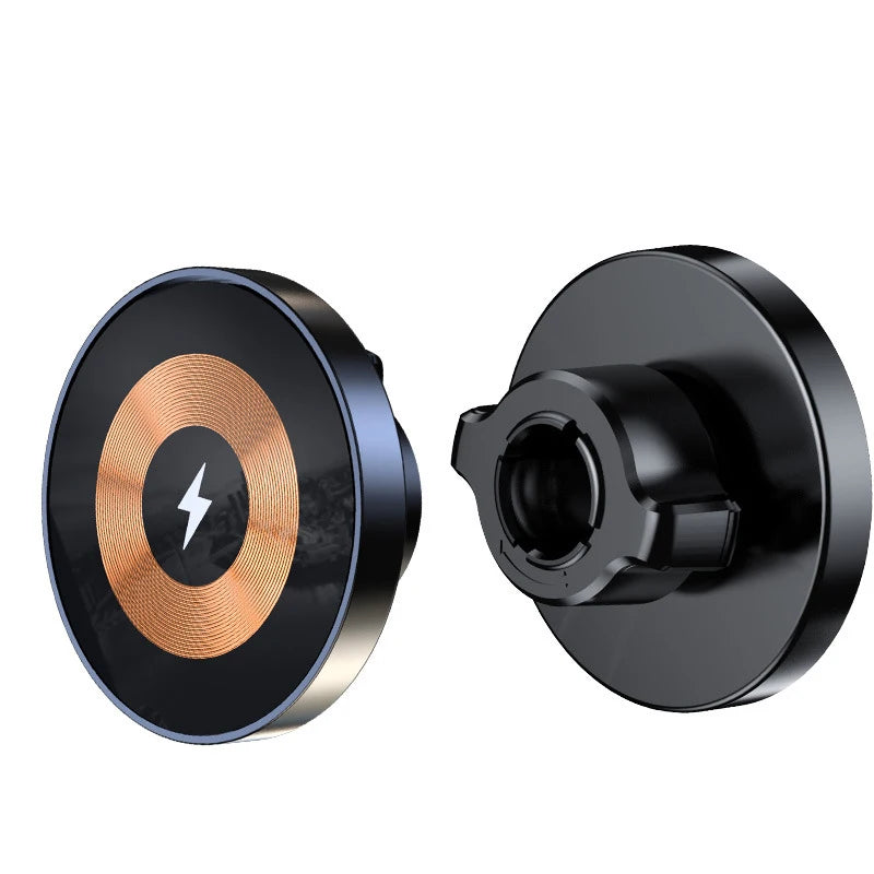 For MagSafe Magnetic Car Mount Accessories Universal GPS Phone Holder 17mm Ball Head Socket Base Wireless Charger Magnet Bracket