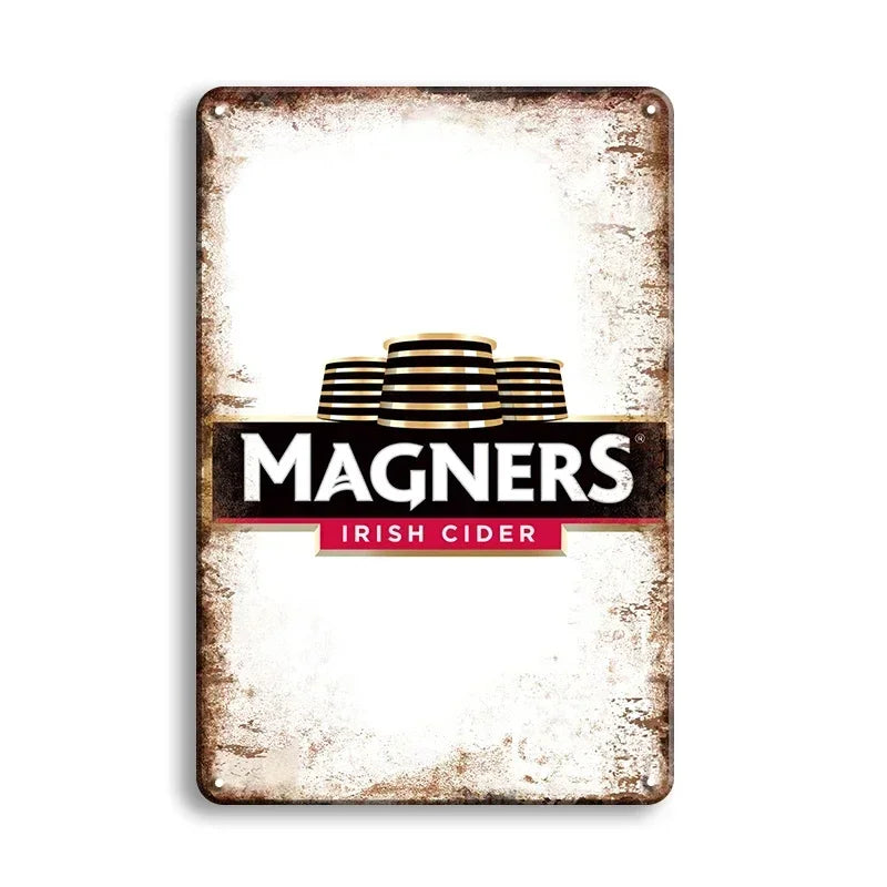 Retro Whiskey Plaque Metal - Enhance your decor with this lovely vintage metal sign. Ideal for pub,bar,club,living room,man cave