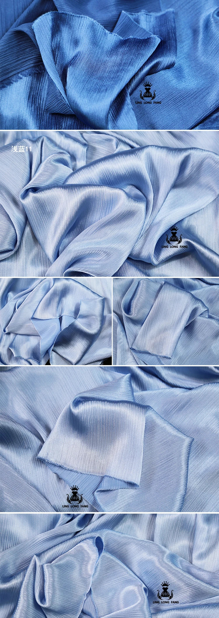 High End Glossy Texture Satin Fabric Smooth Imitation Acetate Silk Fabric Cheongsam Dress Designer Fabric Sewing Accessories