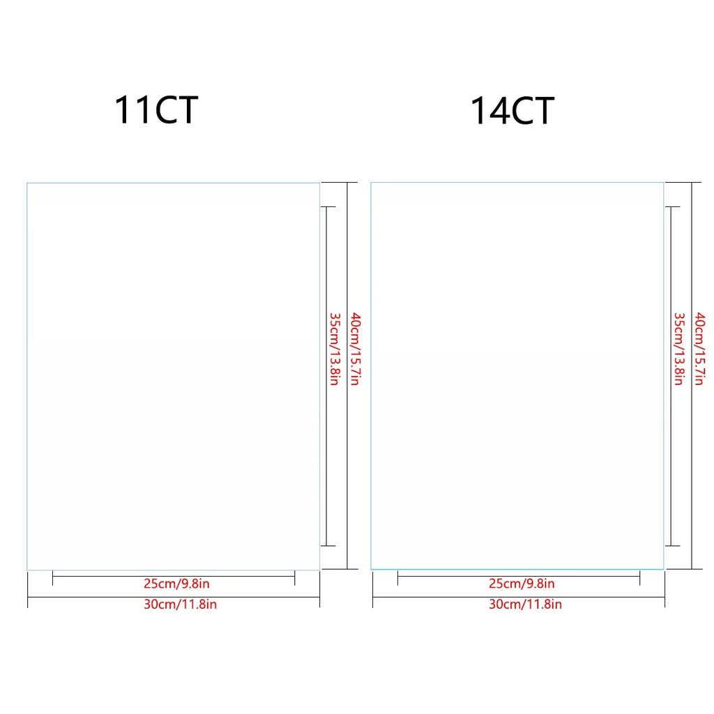 1pc 30X40CM/11.8*15.74inch New York stamped cross stitch kit DIY kit 11CT/14CT DIY Embroidered set DIY Cross-Stitch Set