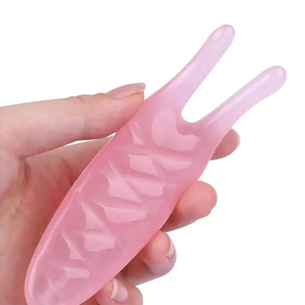 Natural Resin Gua Sha Facial Scraper Massager - Eye, Nose, and Face Care Tool - Skin Care Beauty SPA Gouache Tool