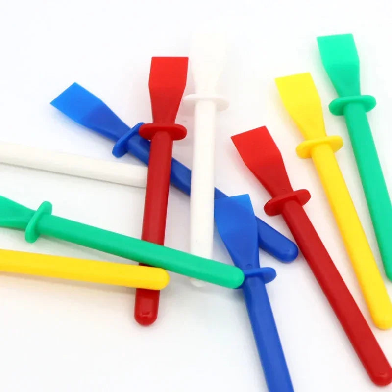 5Pcs Leather Gluing Tool DIY Handmade Leather Craft Gluing Carving Stitching Tools Application Tools Adhesive Scraper Aliex