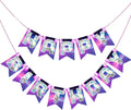Kpop Theme Birthday Decorations Happy Birthday Banner Korean Kpop Hanging Pendant Garlands for Birthday Party