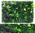 40x60cm Green Artificial Plants Wall Panel Plastic Outdoor Lawns