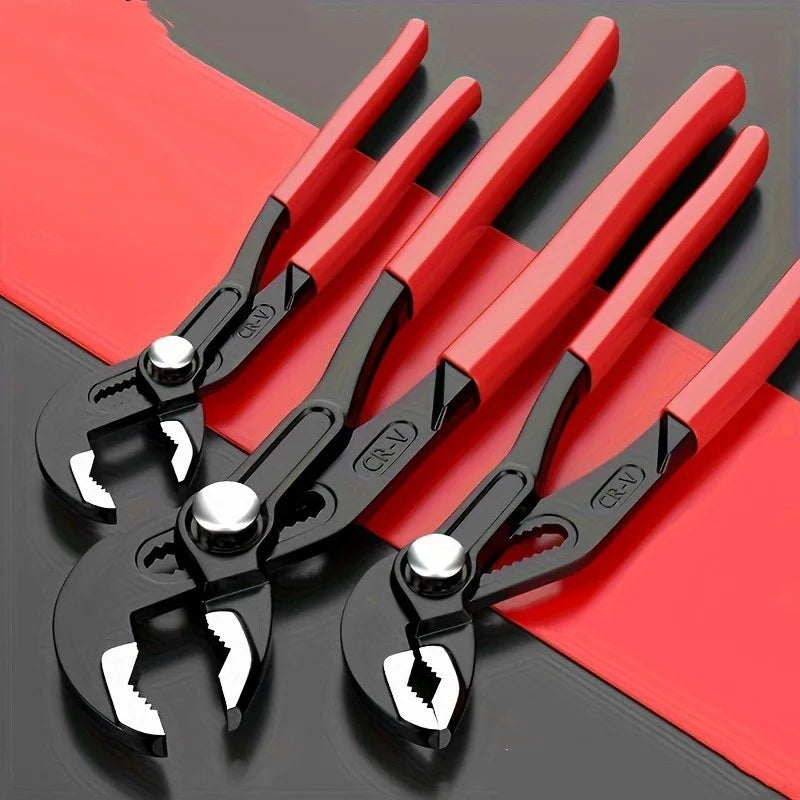 7/10/12 Inch Water Pump Pliers Quick-Release Plumbing Pliers Pipe