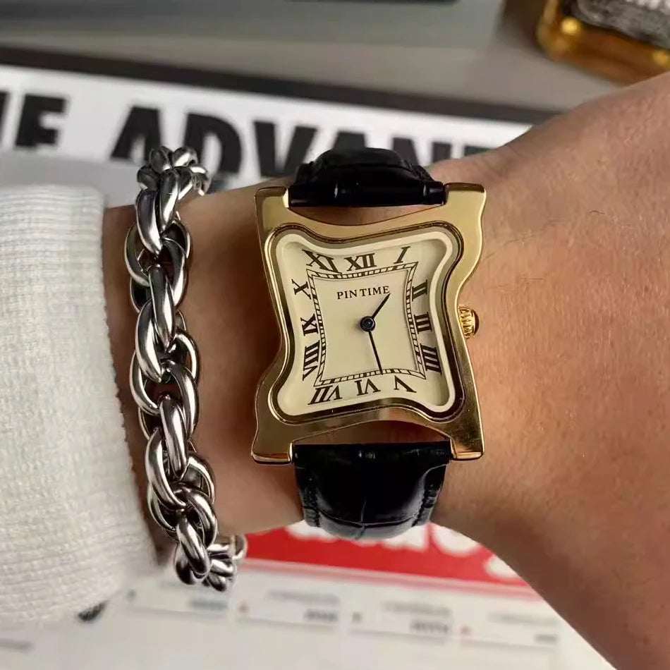 Melting Clock Surrealist Art Watch
