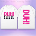 P1Harmony P1h DUH! T Shirt Kpop Fashion P1ece Fans Clothes Letter Print T-shirt Men Women Summer Cotton Short Sleeve Tee Tops