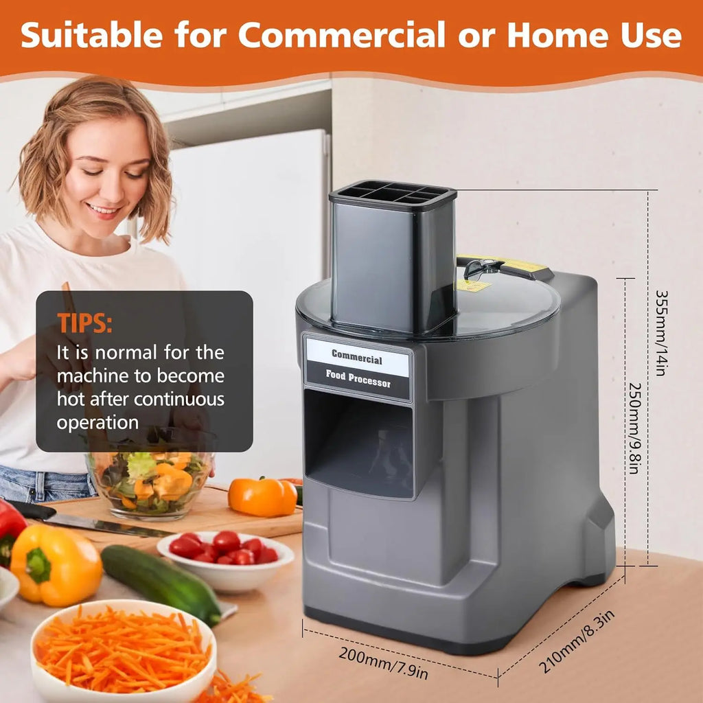 Commercial Vegetable Chopper 3 in1 Multifunctional Electric Cutting Machine