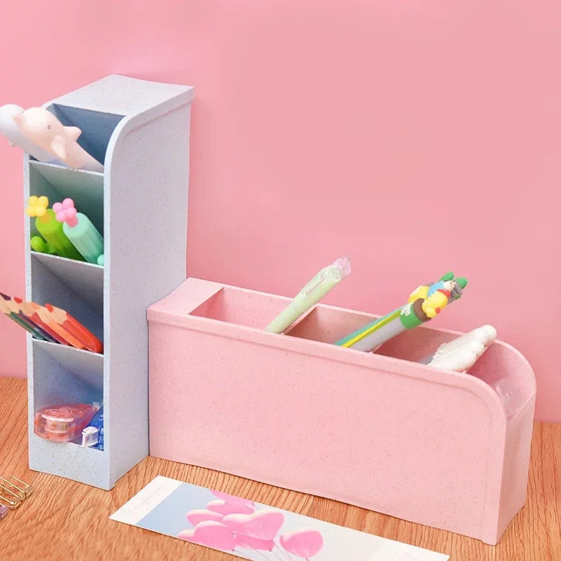1pc Multi-Layer Pen Holder & Cosmetic Brush Storage Holder - Perfect for Office & School Supplies Pen Organizer Desk Organizer