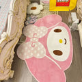 Cute My Melody Carpet Kawaii Home Soft Fur Rugs Girls Bedroom Living Room Floor Mat Doormat Decoration Cartoon Gift For Woman