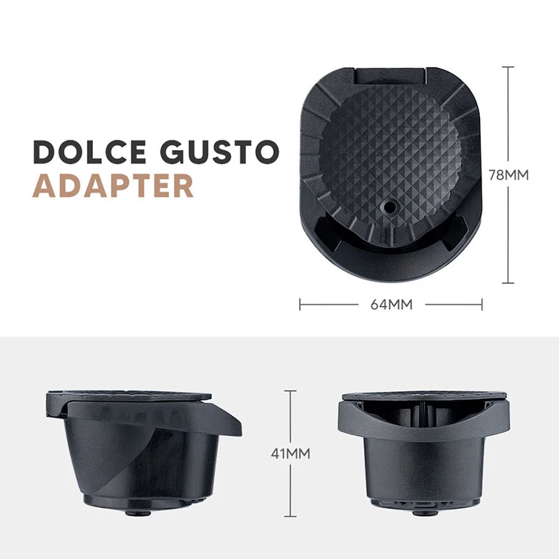 Reusable Coffee Capsule Adapter - For Dolce Gusto Genio S Crema Pod