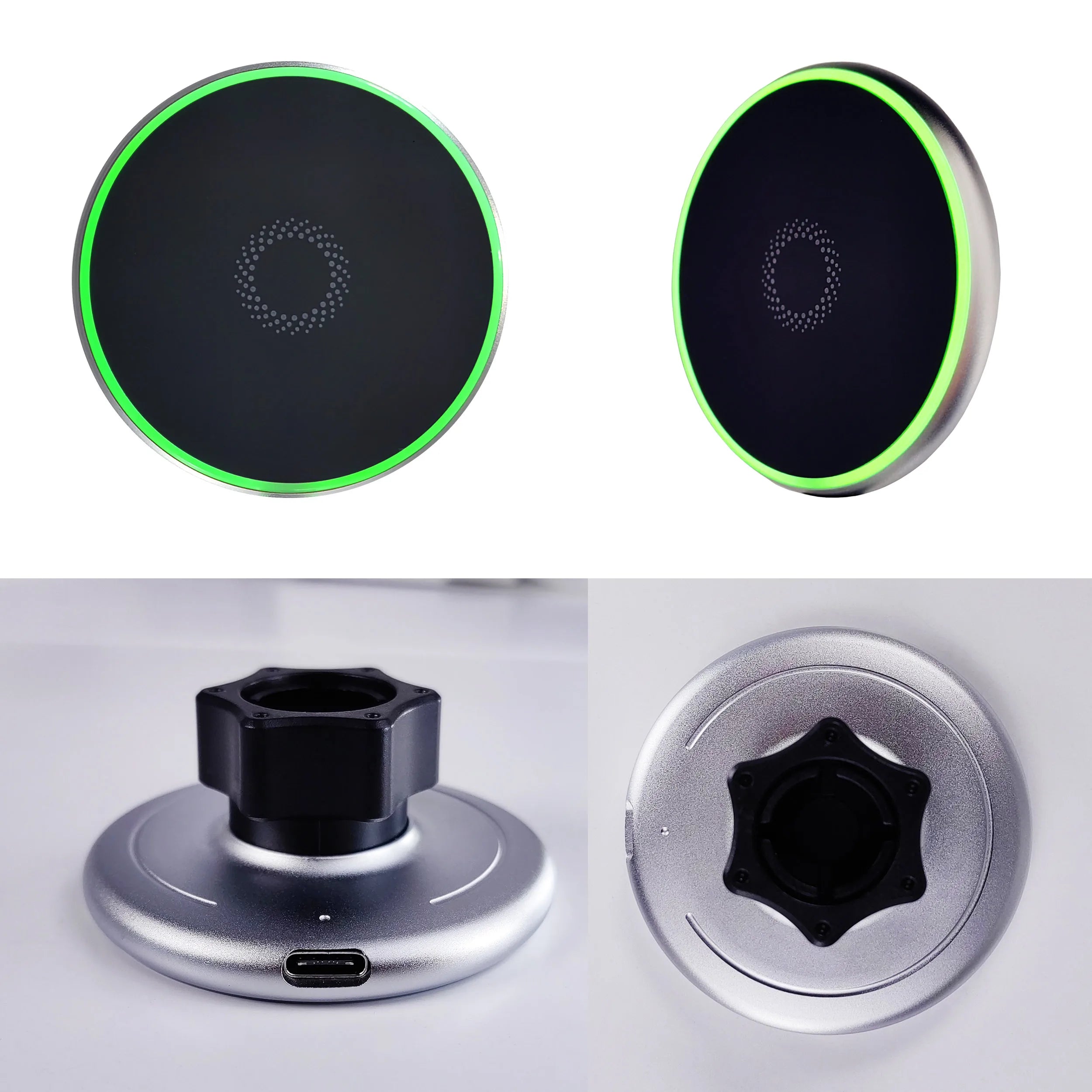 For Volvo EX30 2025 Car Phone Holder Mobile Phone Wireless Charger Stand Magnet Mount Car MagSafe Mounts for EX30 Accessories